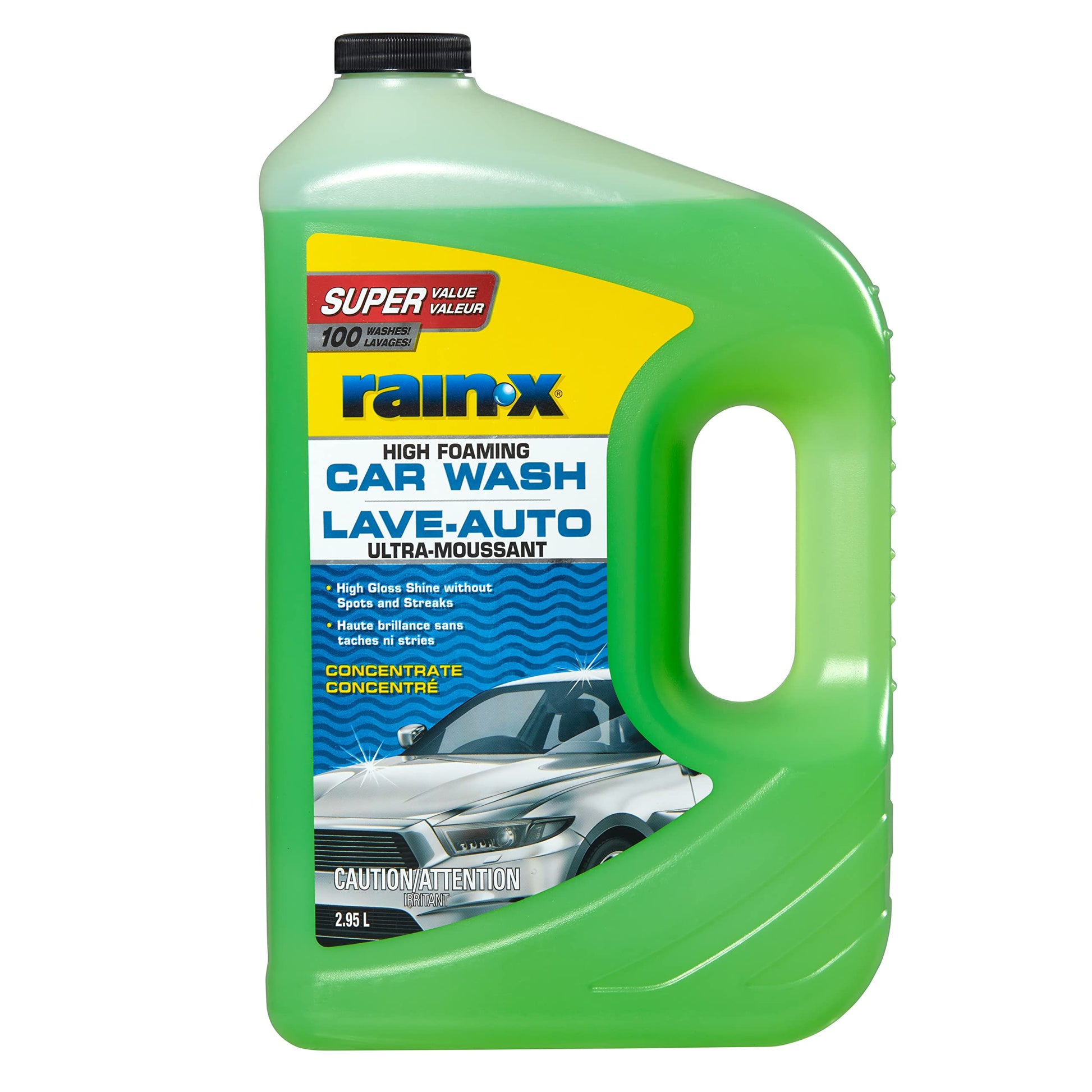 Rain-X 36255 High Foaming Car Wash, 2.95L Rain-X