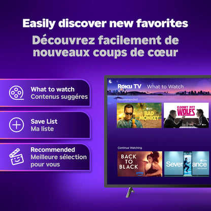 Roku® Streaming Stick™ Plus 2025 – 4K and HDR Roku Streaming Device for TV with Voice Remote – Free and Live TV