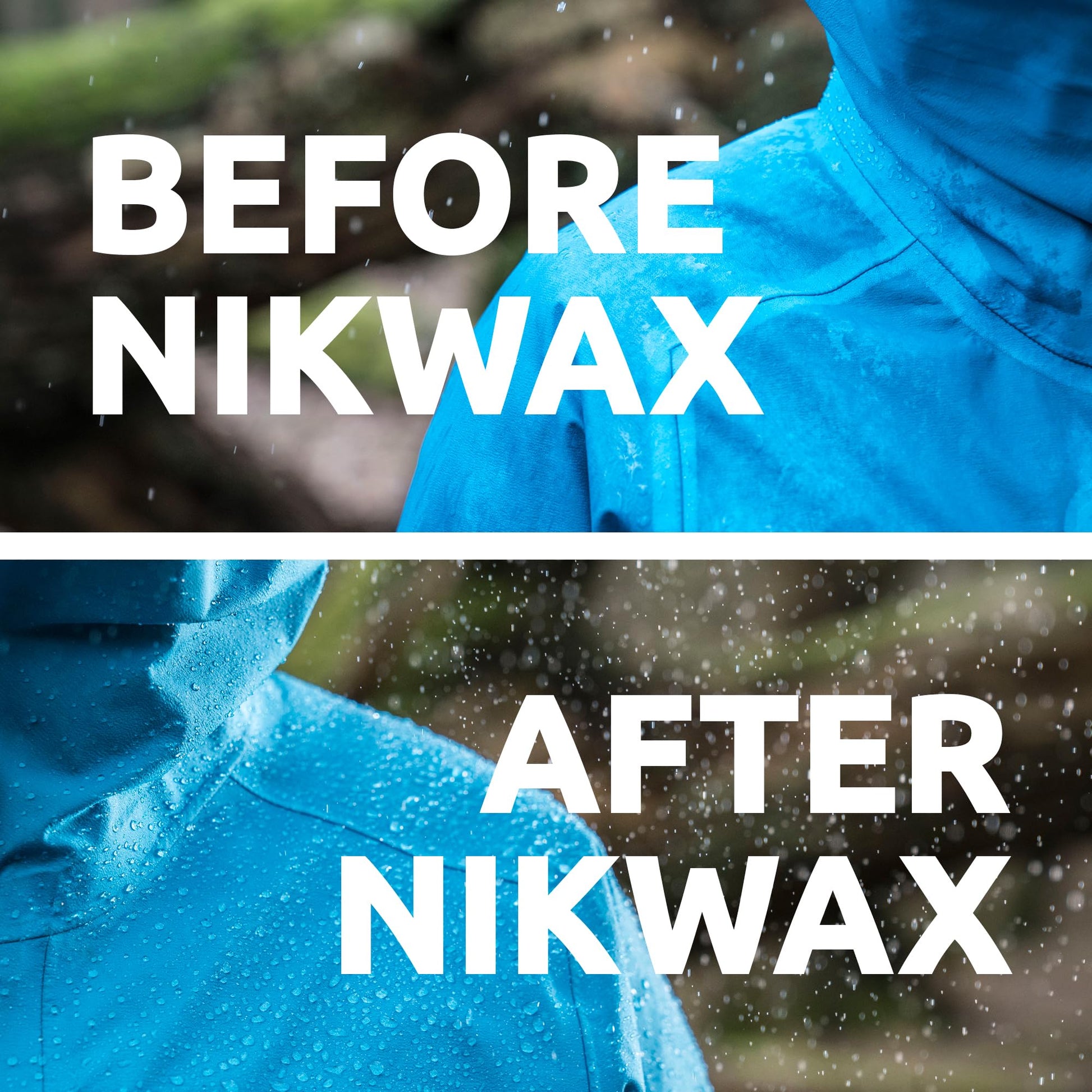 Nikwax Hardshell Cleaning and Waterproofing DUO-Pack,10 Fl. Oz. Bottles