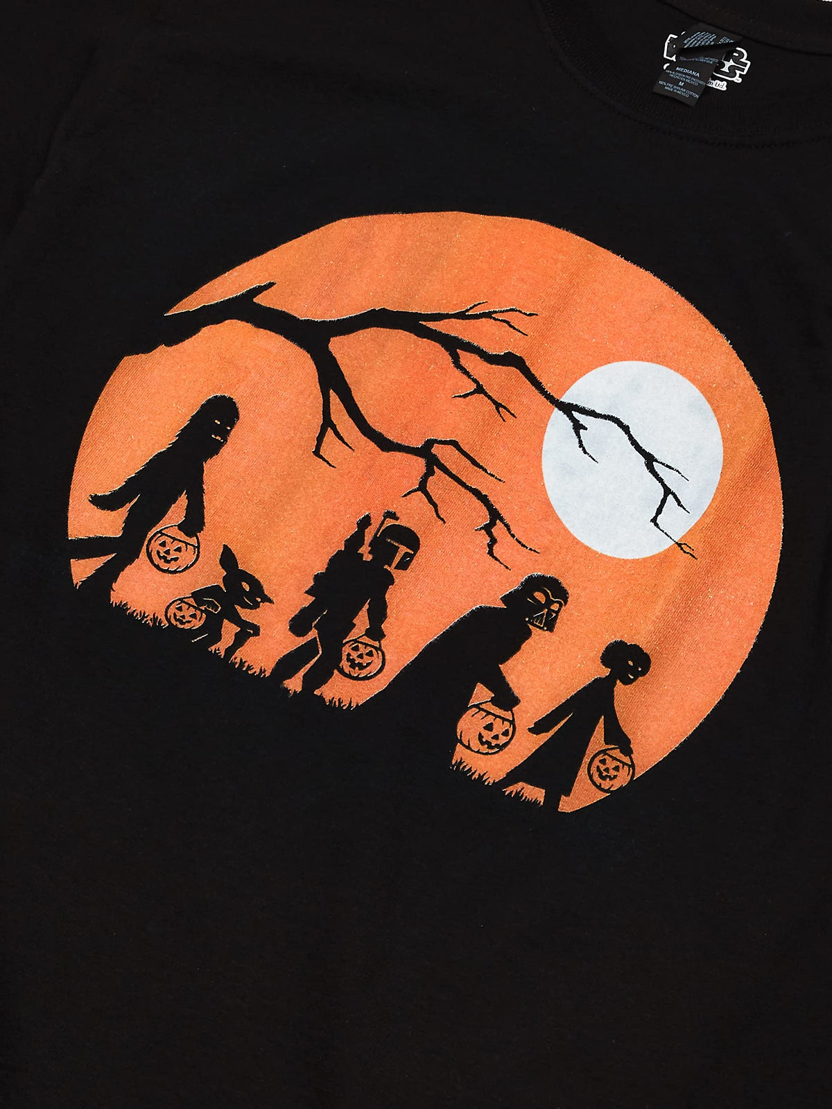 Star Wars Licensed Halloween The Haunt Men's Tee, Black, x-Large