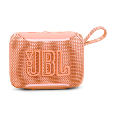 JBL Go 5 - Ultra-Portable Waterproof & Drop-Proof Speaker with JBL Legendary Sound & Ambient Edge Lighting, AirTouch Instant Stereo Pairing or Link Multiple Compatible Speakers via Auracast™ (Orange)