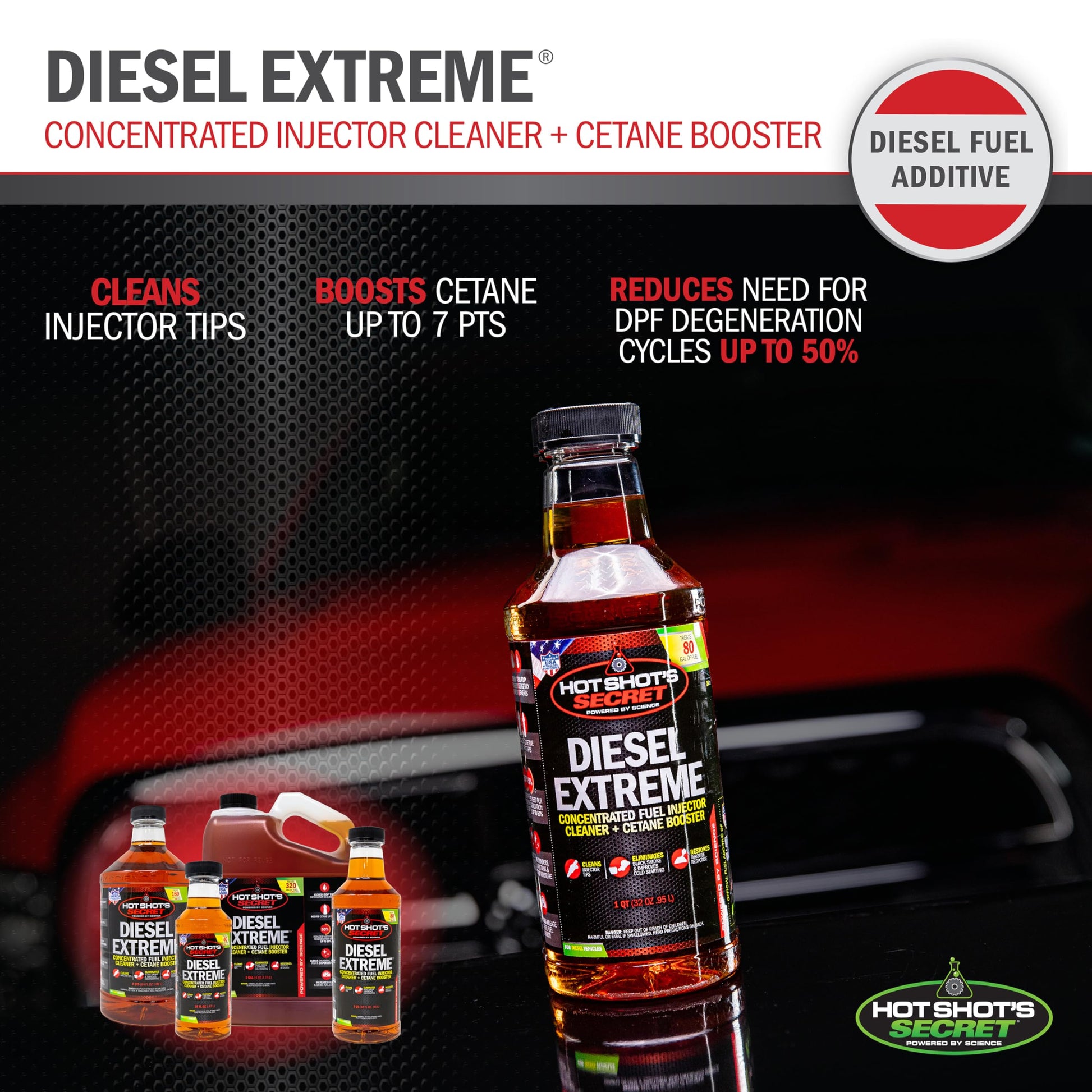 Hot Shot's Secret - P040464Z Diesel Extreme Clean and Boost - 64 fl. oz. Hot Shot's Secret