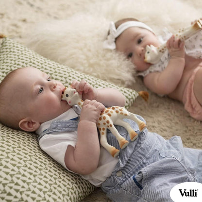 Sophie la Girafe - So Pure Box - Original Baby Teething Toy 100% Natural Rubber - BPA-Free, Non-Toxic, Vegan, Sensory Stimulating Teether for Newborns 0+ Months - 616331