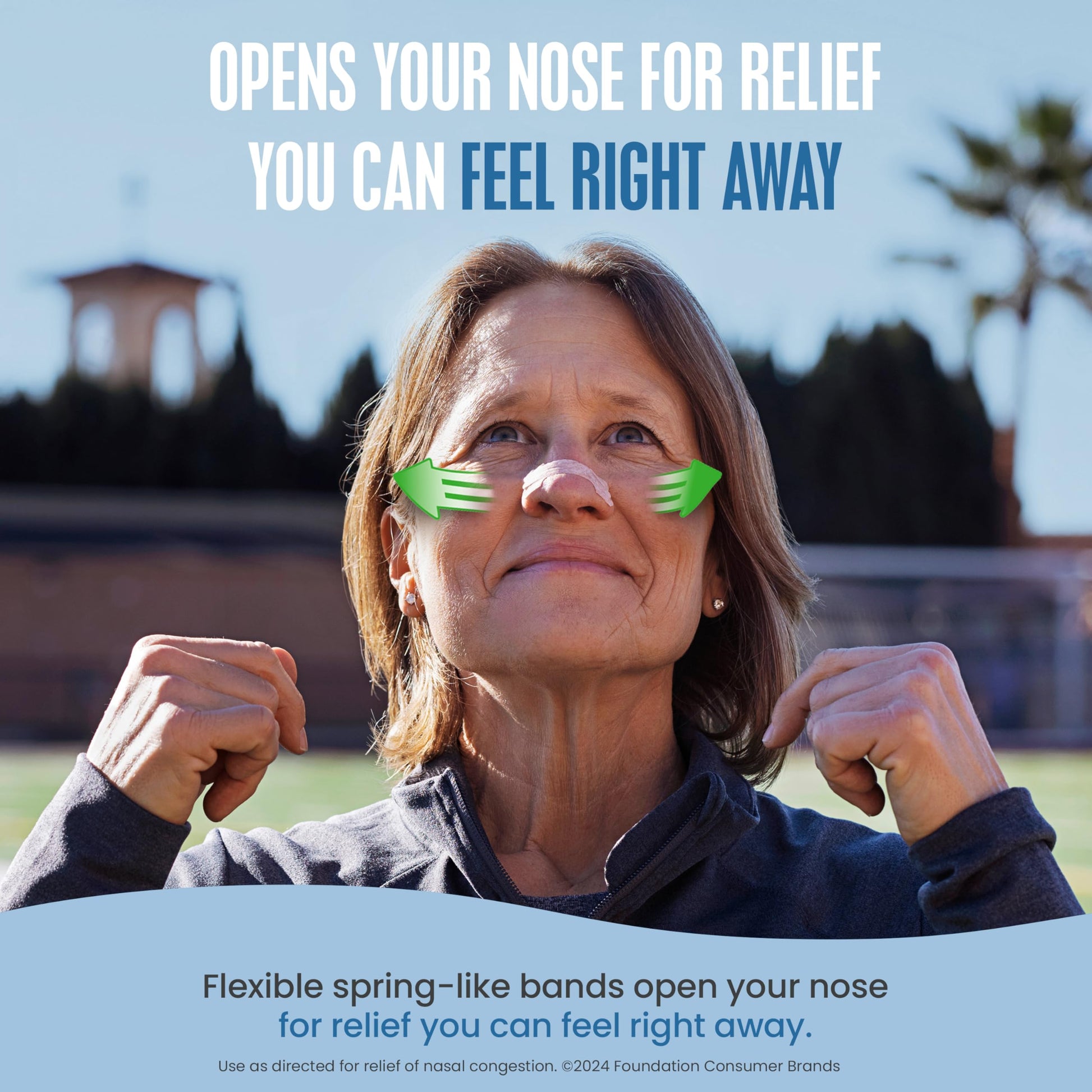 Breathe Right Nasal Strips, Original Large, Tan, Drug-Free Snoring Solution & Nasal Congestion Relief Caused by Colds & Allergies, Nightly Sleep, 30 Count - Available at All In One Marketplace Canada