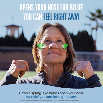 Breathe Right Nasal Strips, Extra Strength, Tan, Drug-Free Snoring Solution & Nasal Congestion Relief Caused by Colds & Allergies, Nightly Sleep, 26 Count - Available at All In One Marketplace Canada