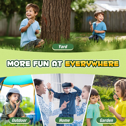 Walkie Talkies for Kids, Exssary Toys for Boys Girls 3-6 Walkie Talkie 3 4 5 6 Year Old Boy Gifts Christmas Birthday Gifts Camping Military Army Outdoor Toys for Kids 3-5 Camouflage Green 🍁 All In One Marketplace Canada