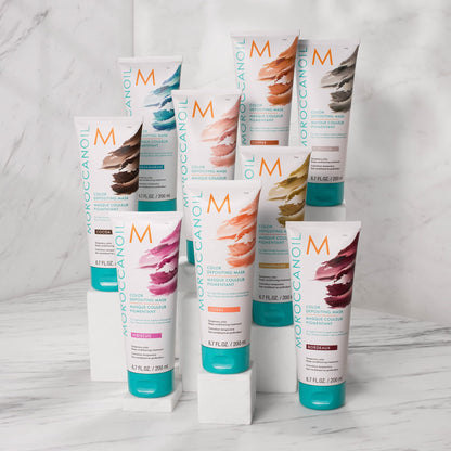 Moroccanoil Color Depositing Hair Mask, Bordeaux, 6.7 Fl. Oz.