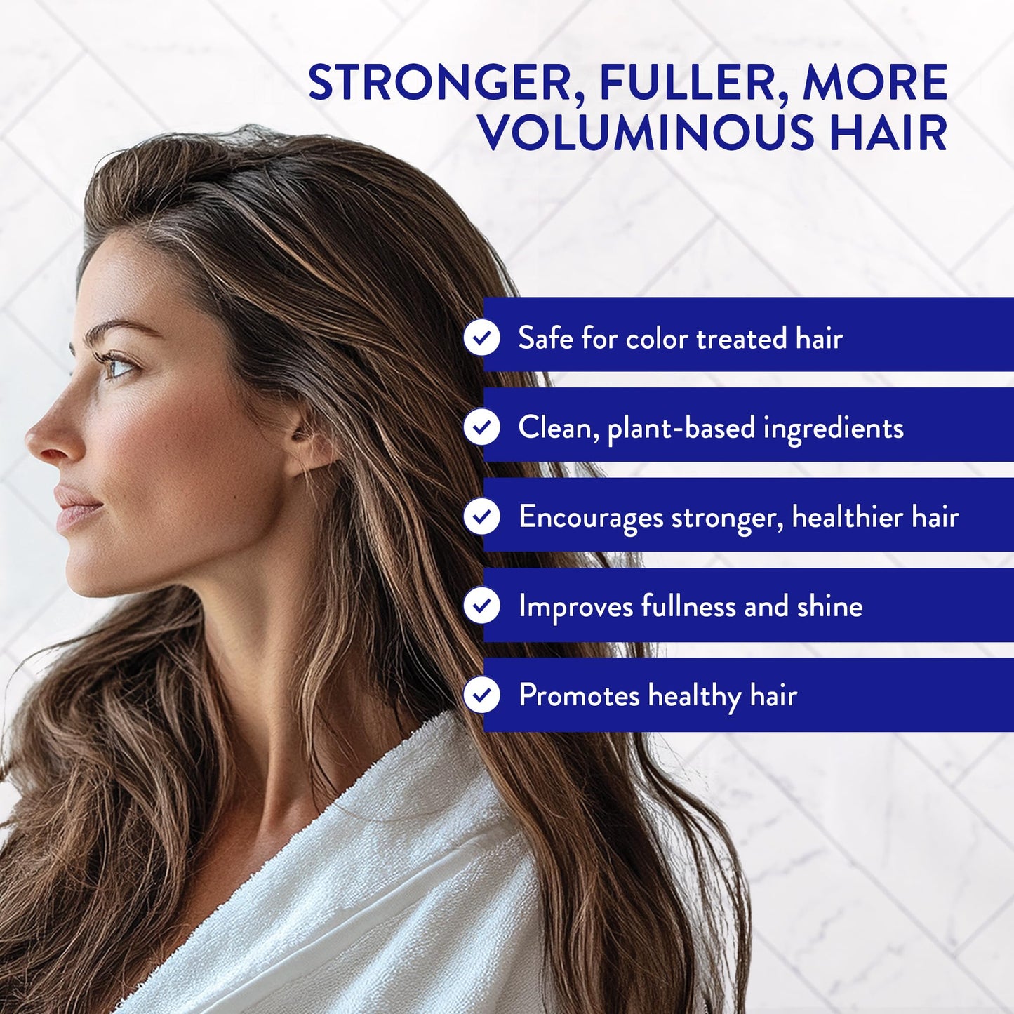 Routine Wellness Anti-Thinning Shampoo and Conditioner Set for Thinning Hair - Biotin, Peptides for Women & Men - Color Safe Shampoo for Hair Loss & Healthier Hair - Rose Hips Set - Available at All In One Marketplace Canada