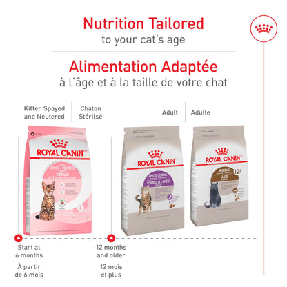 Royal Canin Feline Health Nutrition Kitten Spayed/Neutered Dry Cat Food, 2.5 lb Bag ROYAL CANIN
