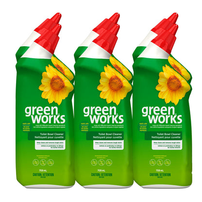 Green Works Toilet Bowl Cleaner, 6/709mL