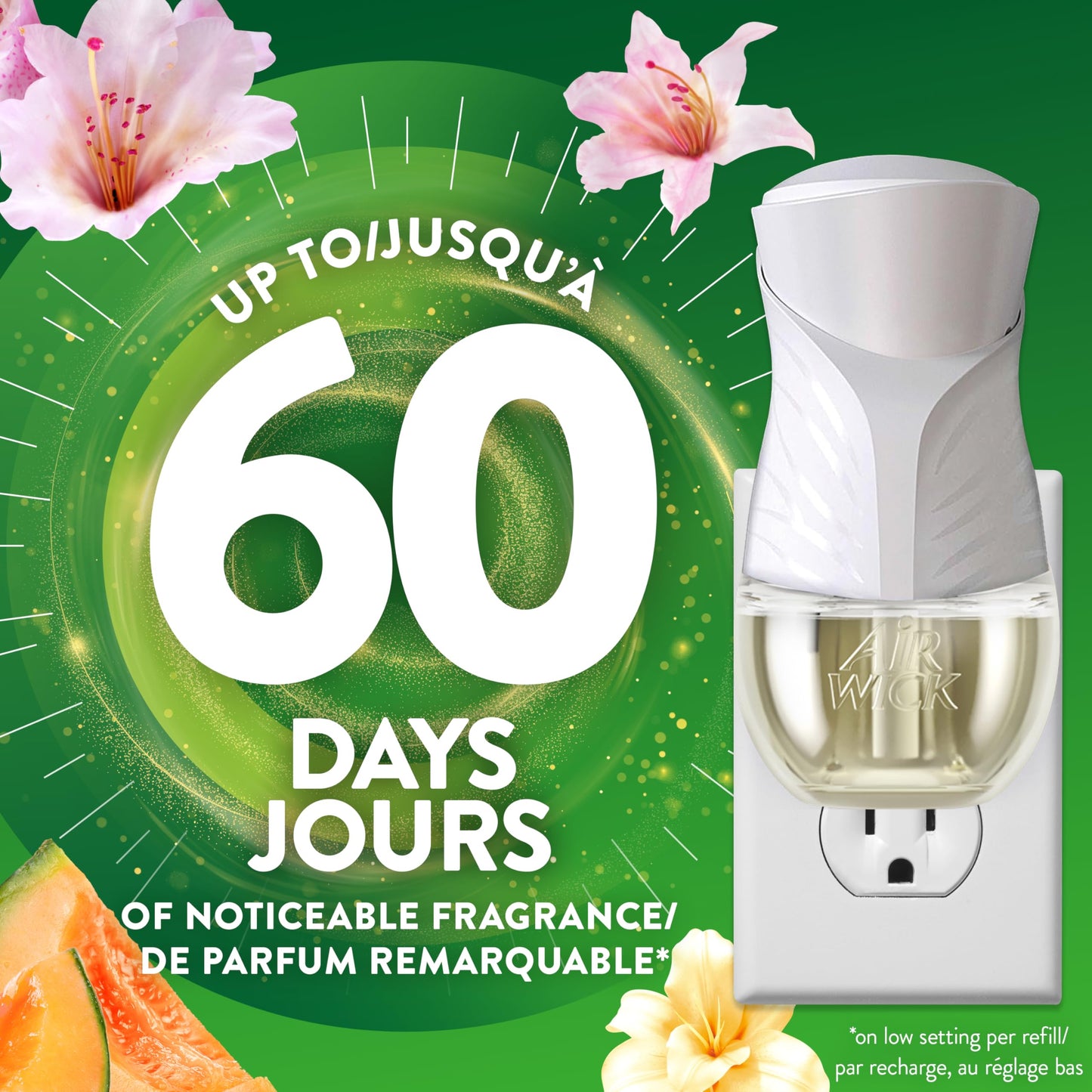 Air Wick Plug In Scented Oil Air Freshener Refills for Home – Infused with Essential Oils – 10 Count – Summer Delight Scent – Mega Value Pack 🍁 All In One Marketplace Canada