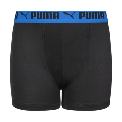 Puma Boys' 5 Pack Performance Boxer Briefs, Black/Bright, Medium PUMA