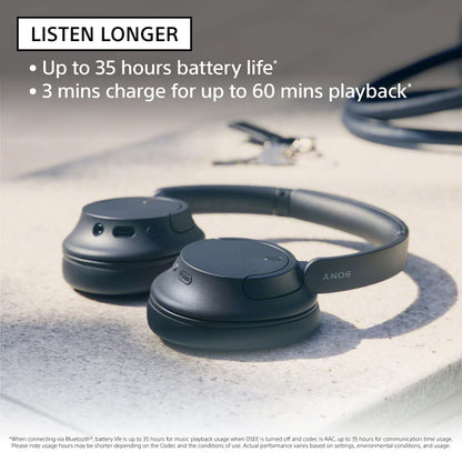 Sony WH-CH720N Noise Cancelling Wireless Headphones Bluetooth Over The Ear Headset with Microphone and Alexa Built-in, White New