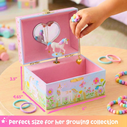 Giggle & Honey® Musical Unicorn Jewelry Box for Girls 🍁 All In One Marketplace Canada