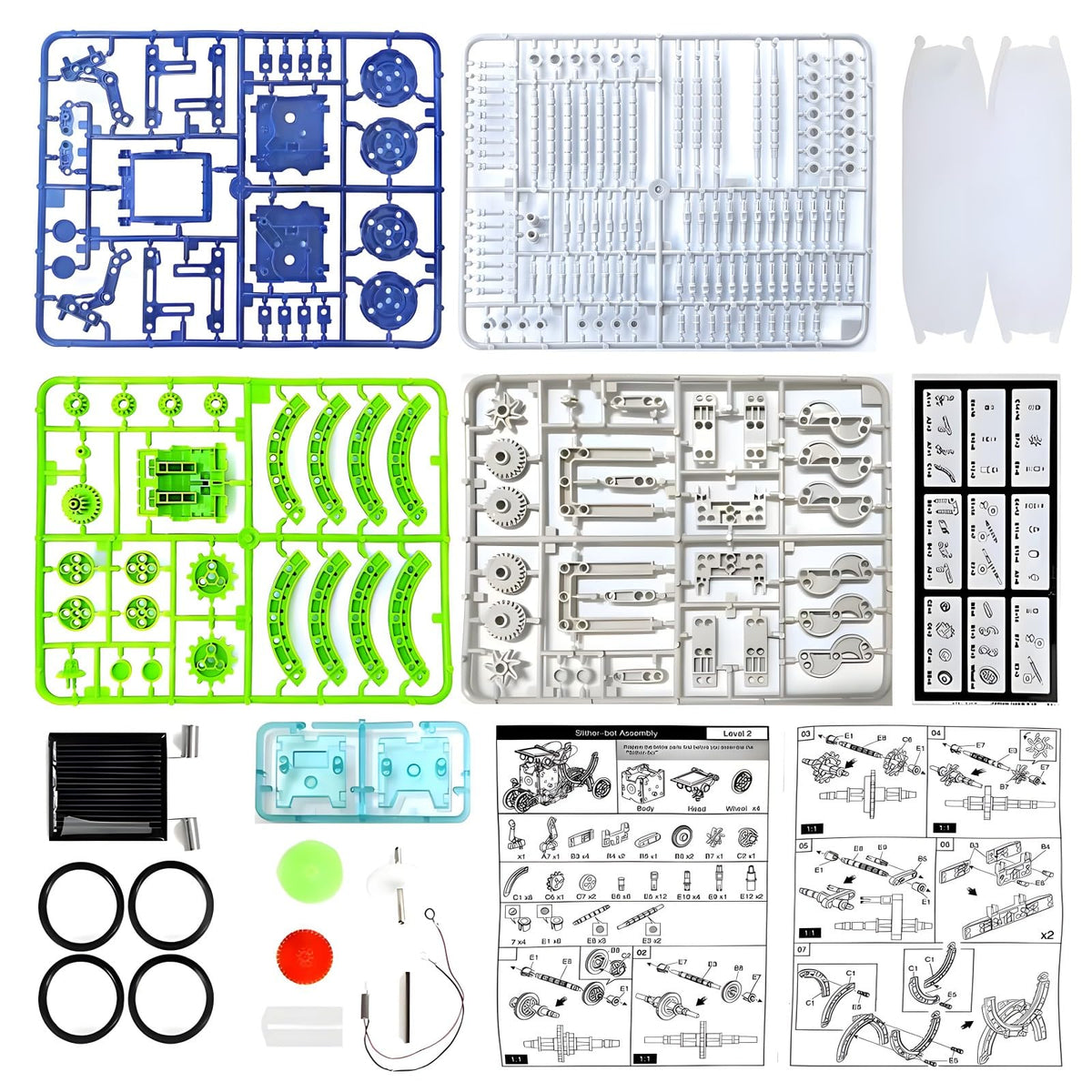 12-in-1 Solar Robot Kit STEM Gift Toys for Boys Aged 8-13, 190 PCS DlY Science Building Experiments Set,Educational Robotic Toys for 8 9 10 11 12 13 Year Old Boy Girl Gift Ideas On Christmas Birthday 🍁 All In One Marketplace Canada