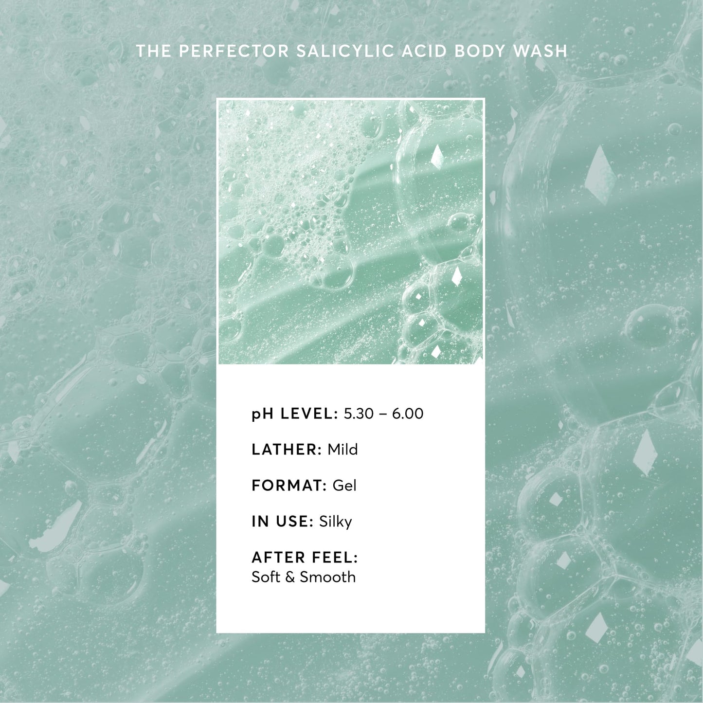 Naturium The Perfector Salicylic Acid Body Wash | Gentle & Smoothing Cleanser | 16.9 FL OZ / 500 ml