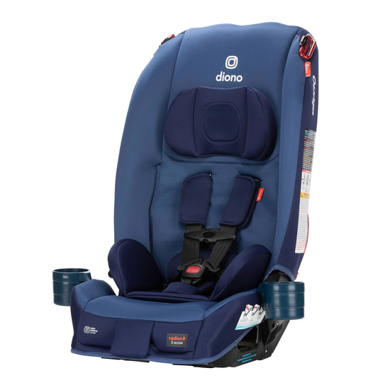 Diono Radian 3R, siège auto convertible tout-en-un, face à l'arrière et face à la route, 10 ans 1 siège auto, ajustement fin 3 de front, Blue Surge 🍁 All In One Marketplace Canada