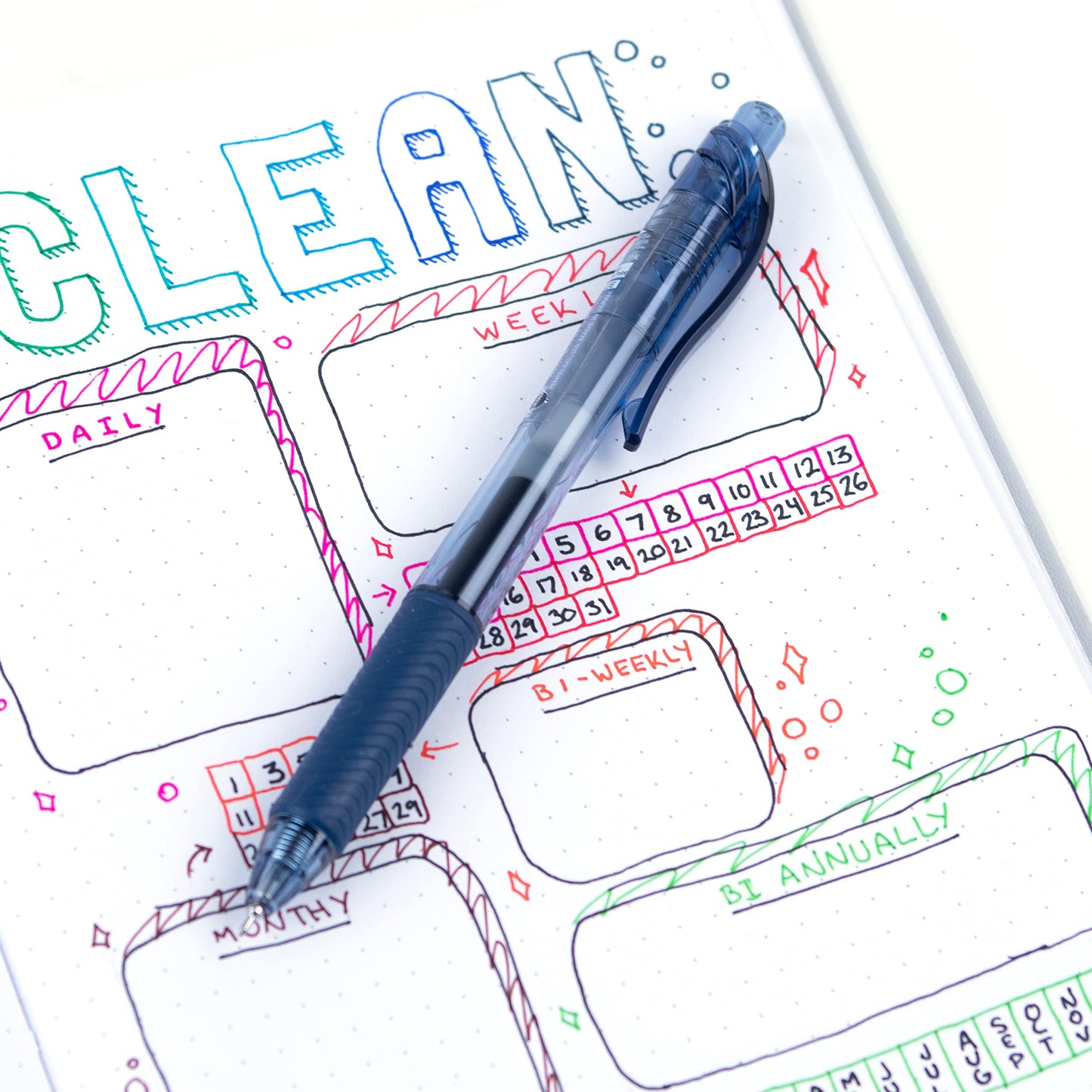 Pentel EnerGel X Retractable Gel Pen, 0.5mm Needle Tip, Navy Blue Ink, 12PK 🍁 All In One Marketplace Canada