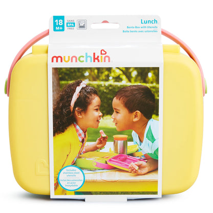 Munchkin Lunch Bento Box, Yellow