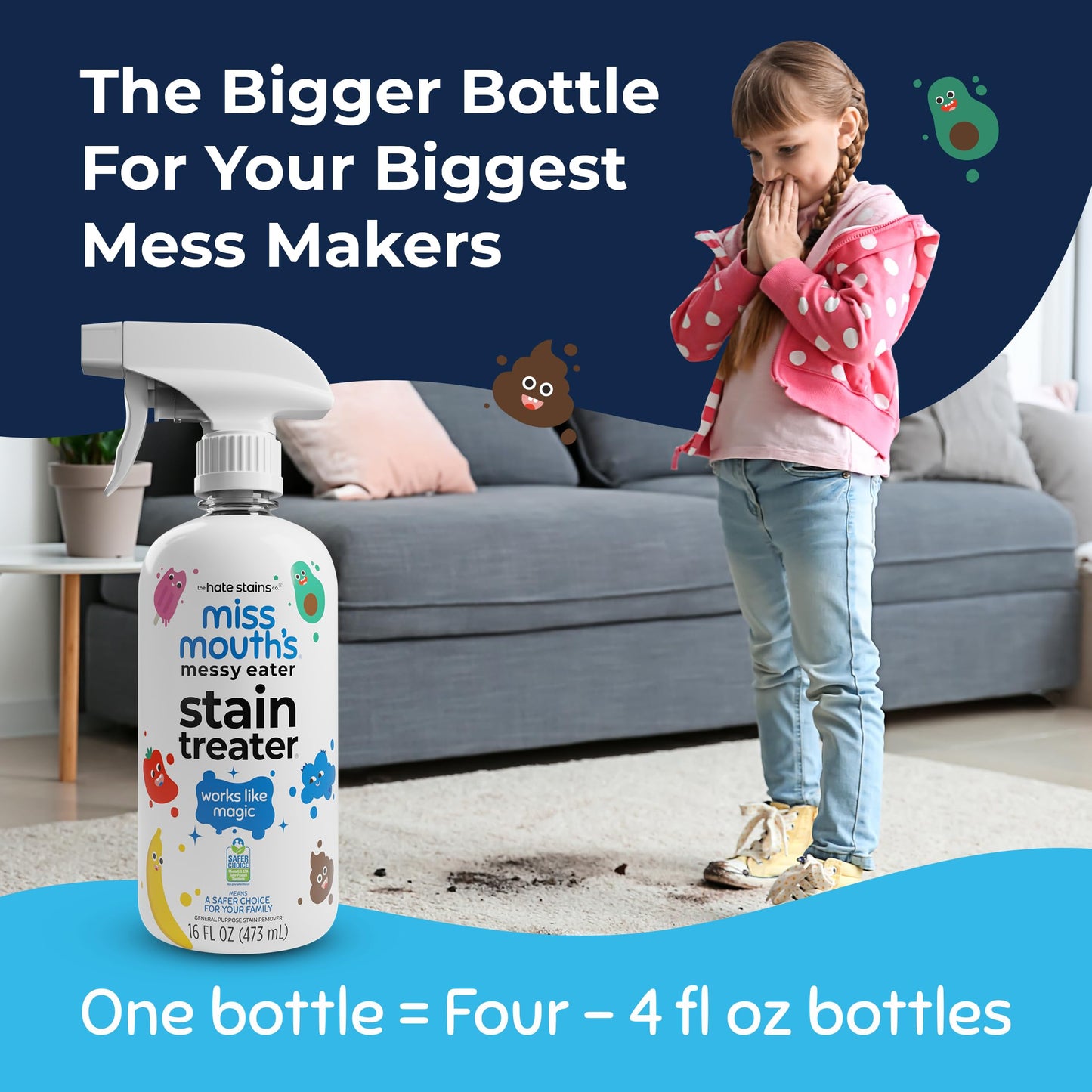 s Messy Eater Stain Treater Spray - 16o - Available at All In One Marketplace Canada