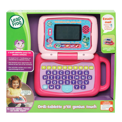 Leapfrog 2-in-1 LeapTop Touch Pink (French Version)