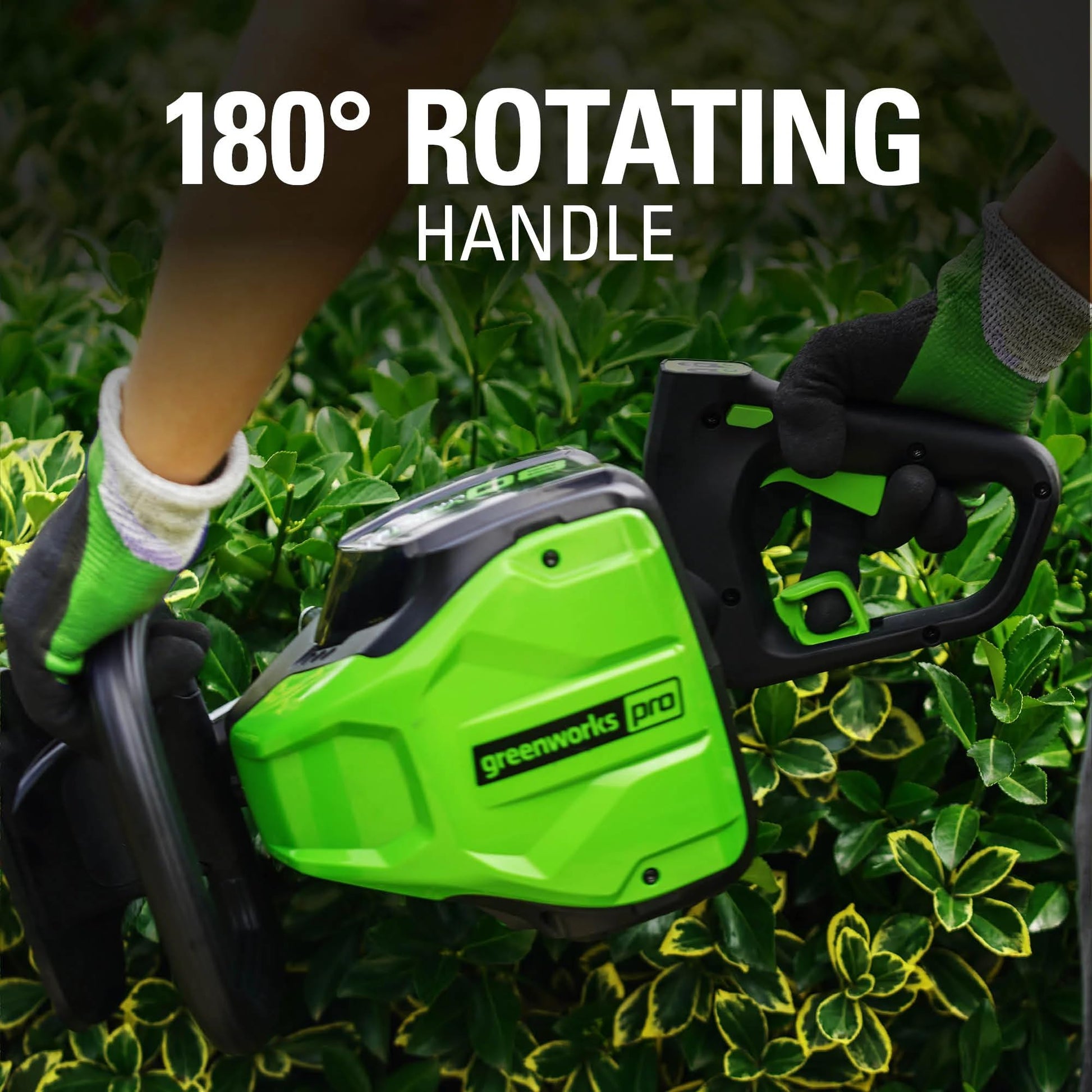 GreenWorks Pro 80V 26-Inch Cordless Hedge Trimmer, Battery Not Included, GHT80320 Greenworks