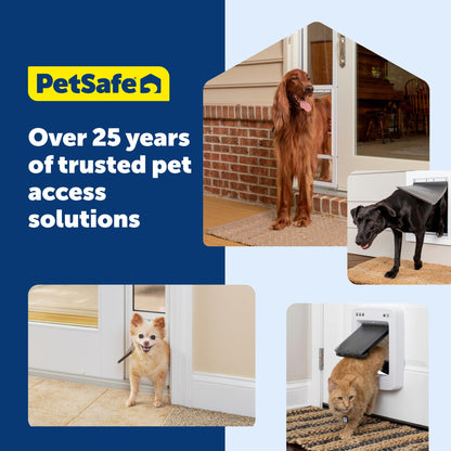 PetSafe Interior 2-Way Locking Cat Door - Indoor Pet Flap - Hides Litterbox or Food - DIY Installation 🍁 All In One Marketplace Canada