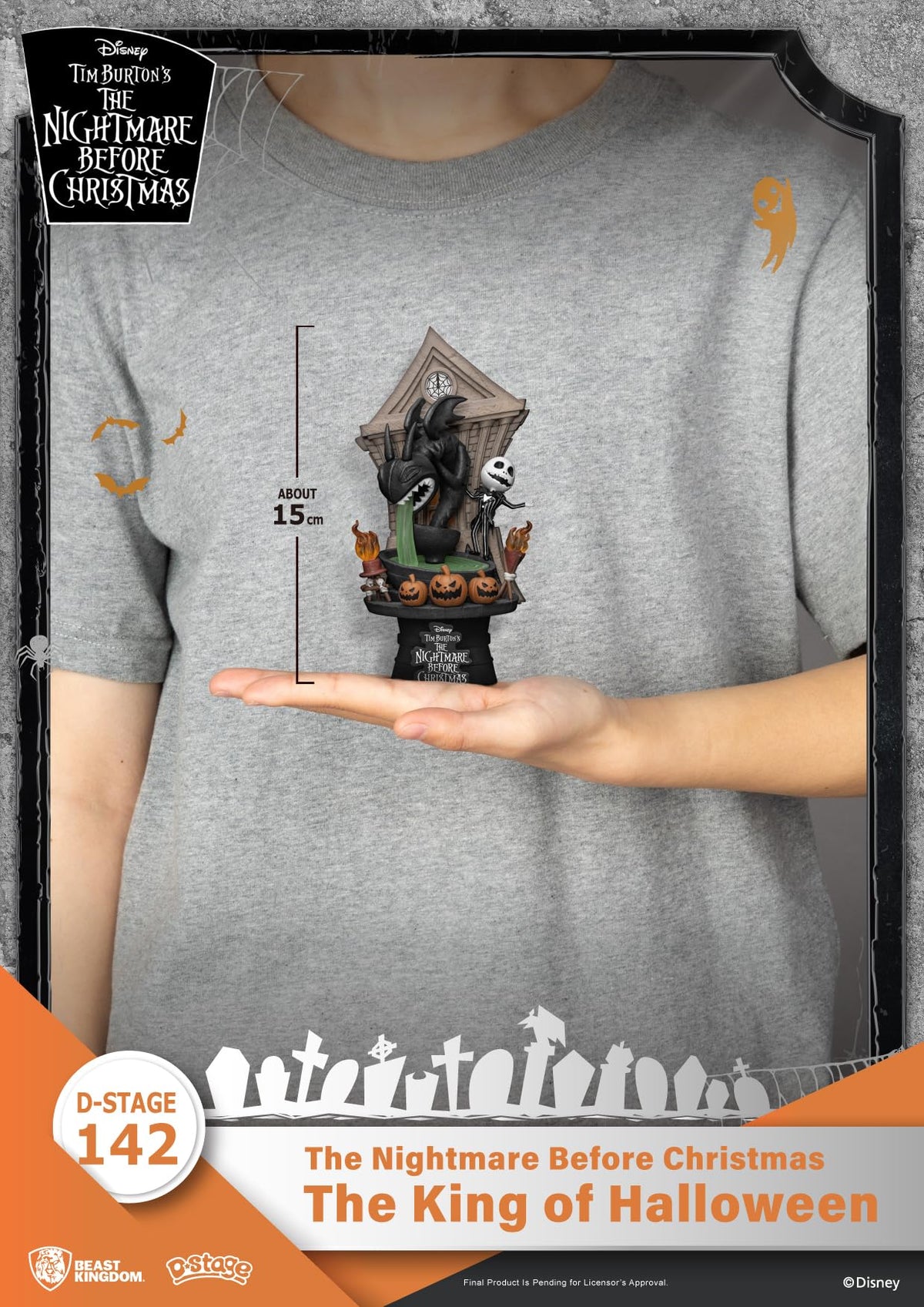 L'Étrange Noël de monsieur Jack : Statue D-Stage DS-142 Halloween King Jack