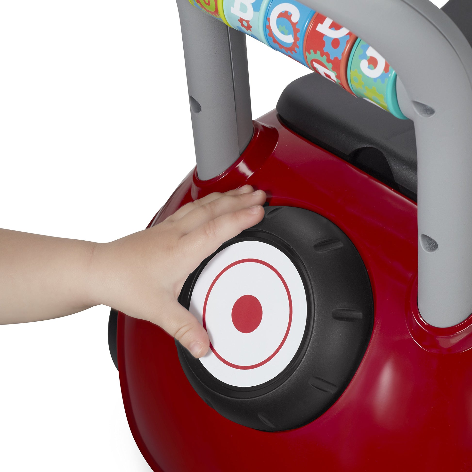 Radio Flyer Busy Buggy, Sit to Stand Toddler Ride On Toy, Ages 1-3, Red Radio Flyer