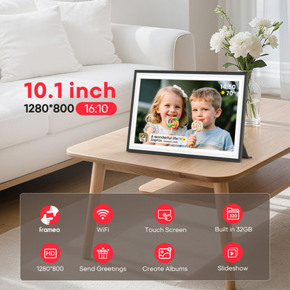 Frameo 10.1" Digital Picture Frame 32GB Storage WiFi Electronic Photo Frame 🍁 All In One Marketplace Canada