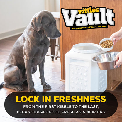 Gamma2 Vittles Vault Dog Food Storage Container (Durable, Food Safe, BPA Free Storage, Made in the USA with Recycled Materials)Holds up to 35 pounds 🍁 All In One Marketplace Canada Gamma2