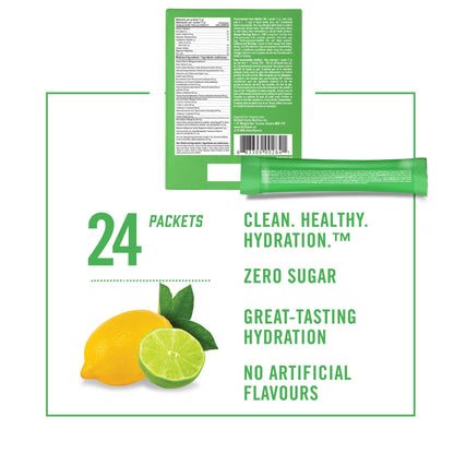 BioSteel Electrolyte Hydration Mix, Lemon Lime, 24 Sticks, Zero Sugar 🍁 All In One Marketplace Canada
