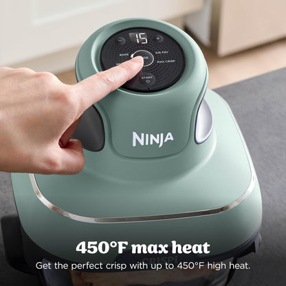 Ninja Crispi Portable Glass Air Fryer Cooking System – 4-Qt & 6-Cup CleanCrisp Containers, Nontoxic, Leak-Proof, Dishwasher Safe – Air Fry, Bake, Max Crisp, Recrisp FN101CGN (Canadian Version) - Available at All In One Marketplace Canada