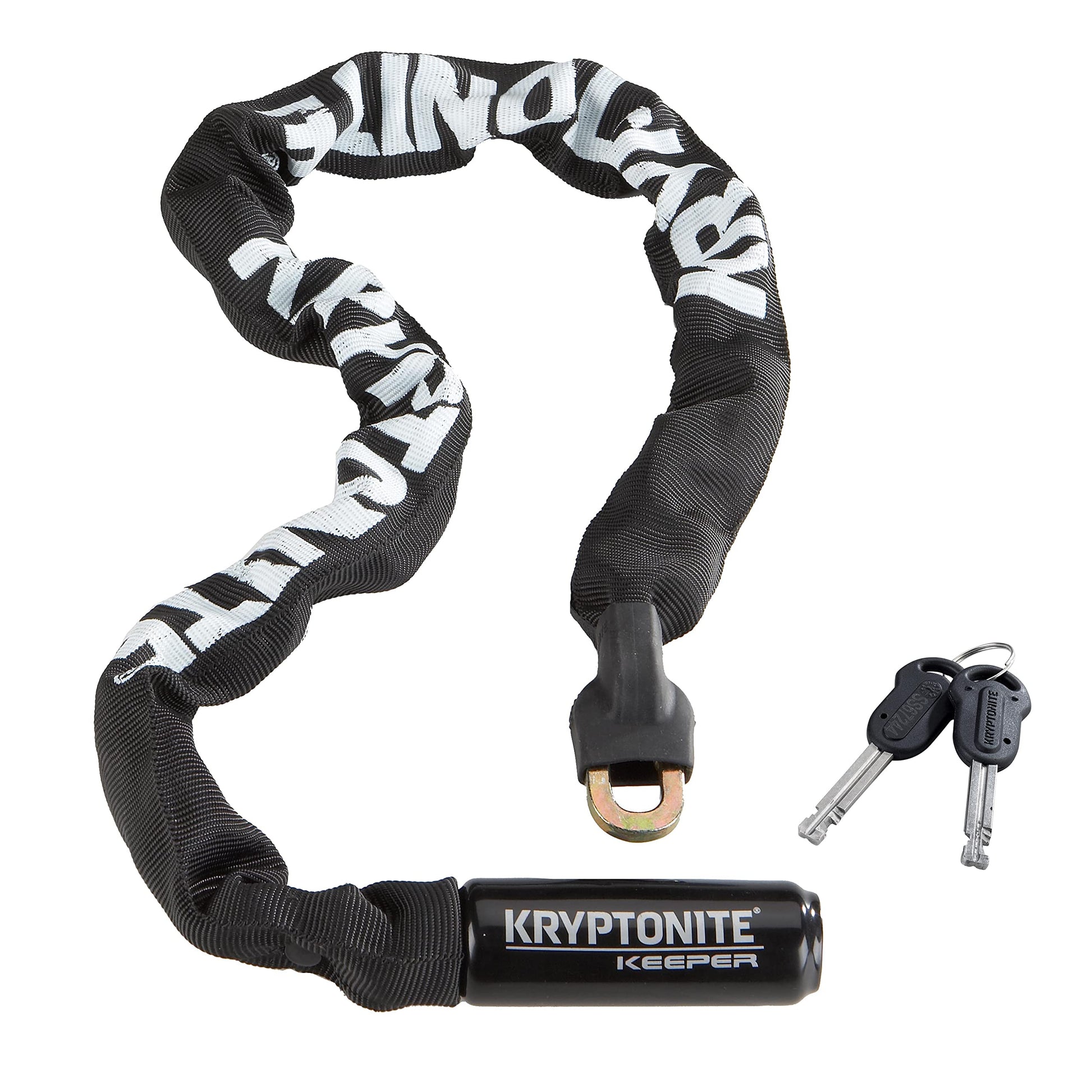 Kryptonite Keeper Integrated Chain Bicycle Lock, 32-Inch Kryptonite