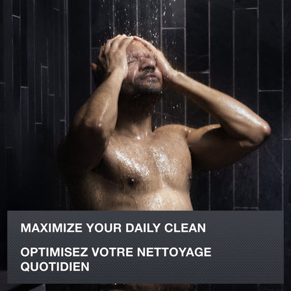 Dove Men+Care Active Clean Dual Sided Shower Tool, Deep Clean Exfoliator, Washes Away Odour-causing Bacteria (Pack of 4) - Available at All In One Marketplace Canada