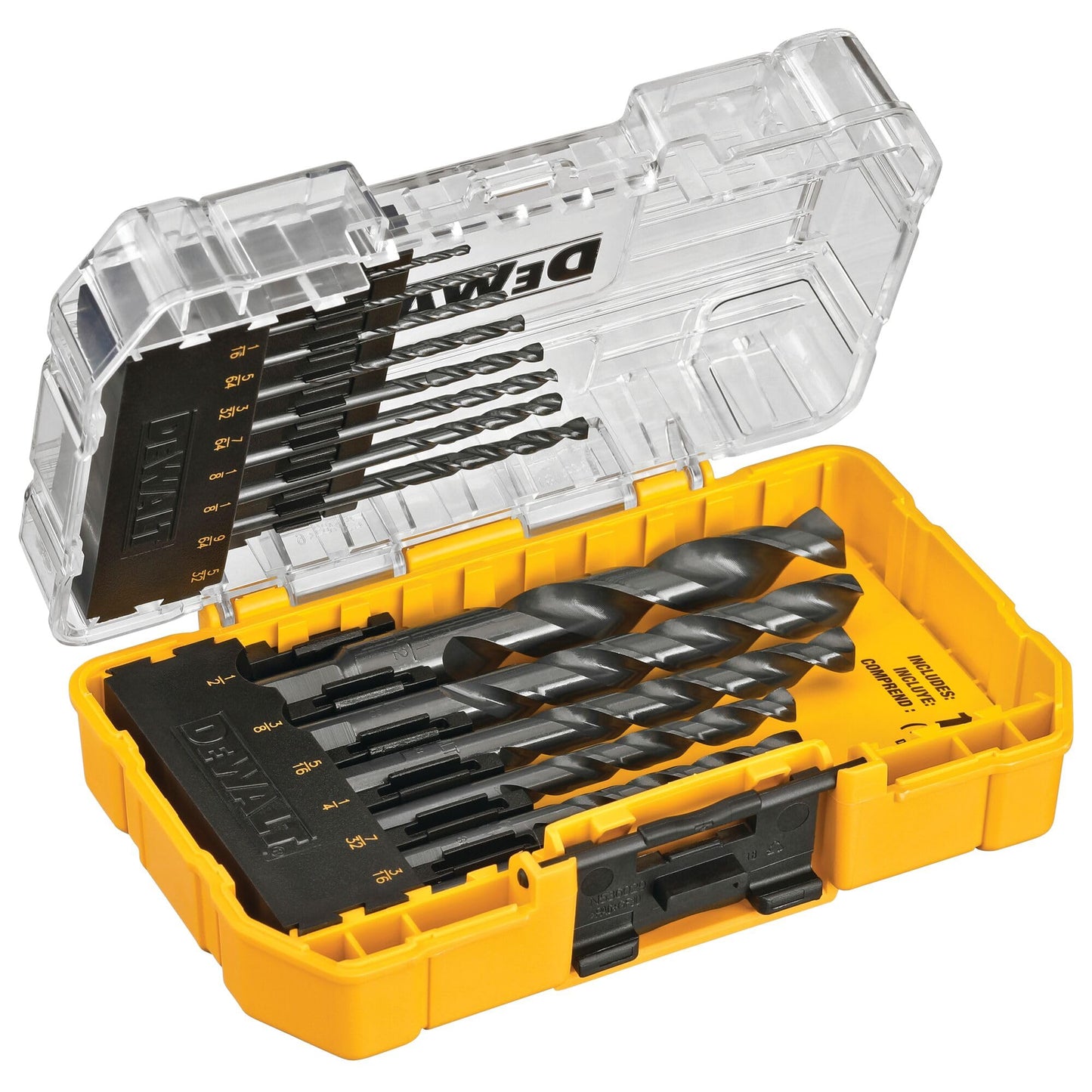 DEWALT Drill Bit Set, Black and Gold, 14-Piece (DWA1184) DEWALT