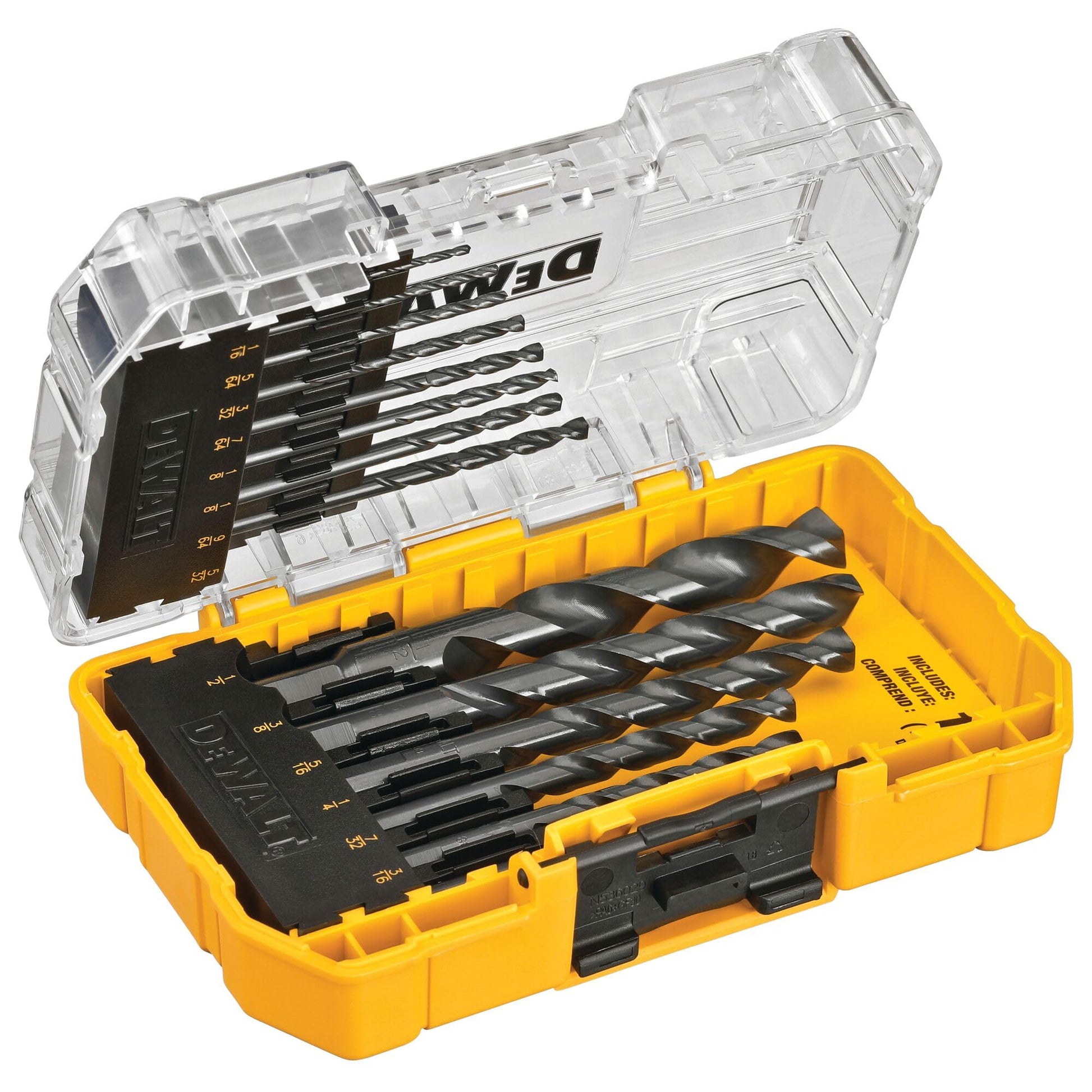 DEWALT Drill Bit Set, Black and Gold, 14-Piece (DWA1184) DEWALT