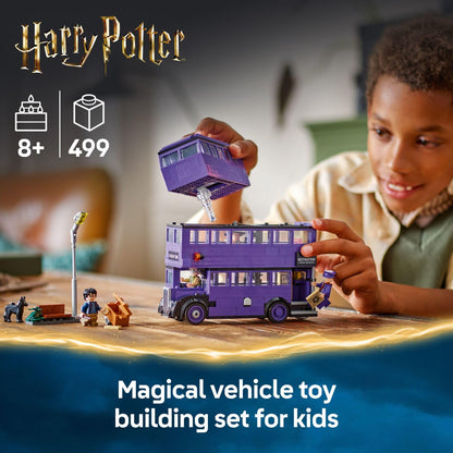 LEGO Harry Potter Knight Bus Adventure - Building Toy for Kids, Boys, and Girls, Ages 8+ - Iconic Bus from Harry Potter and The Prisoner of Azkaban - with 5 Minifigures - Birthday Gift Idea - 76446 🍁 All In One Marketplace Canada