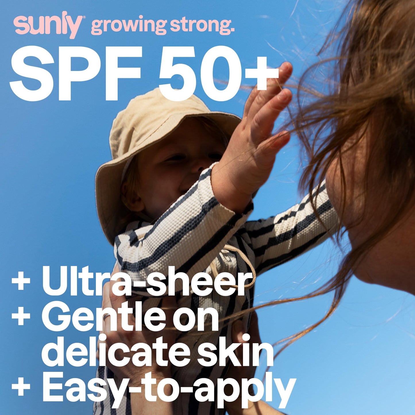 ATTITUDE Baby Mineral Sunscreen SPF 50, Broad Spectrum Zinc Oxide, EWG Verified, Mineral-Based, Non-Nano, Lightweight Cream for Face & Body, Gentle Formula, Unscented, 80 grams - Available at All In One Marketplace Canada