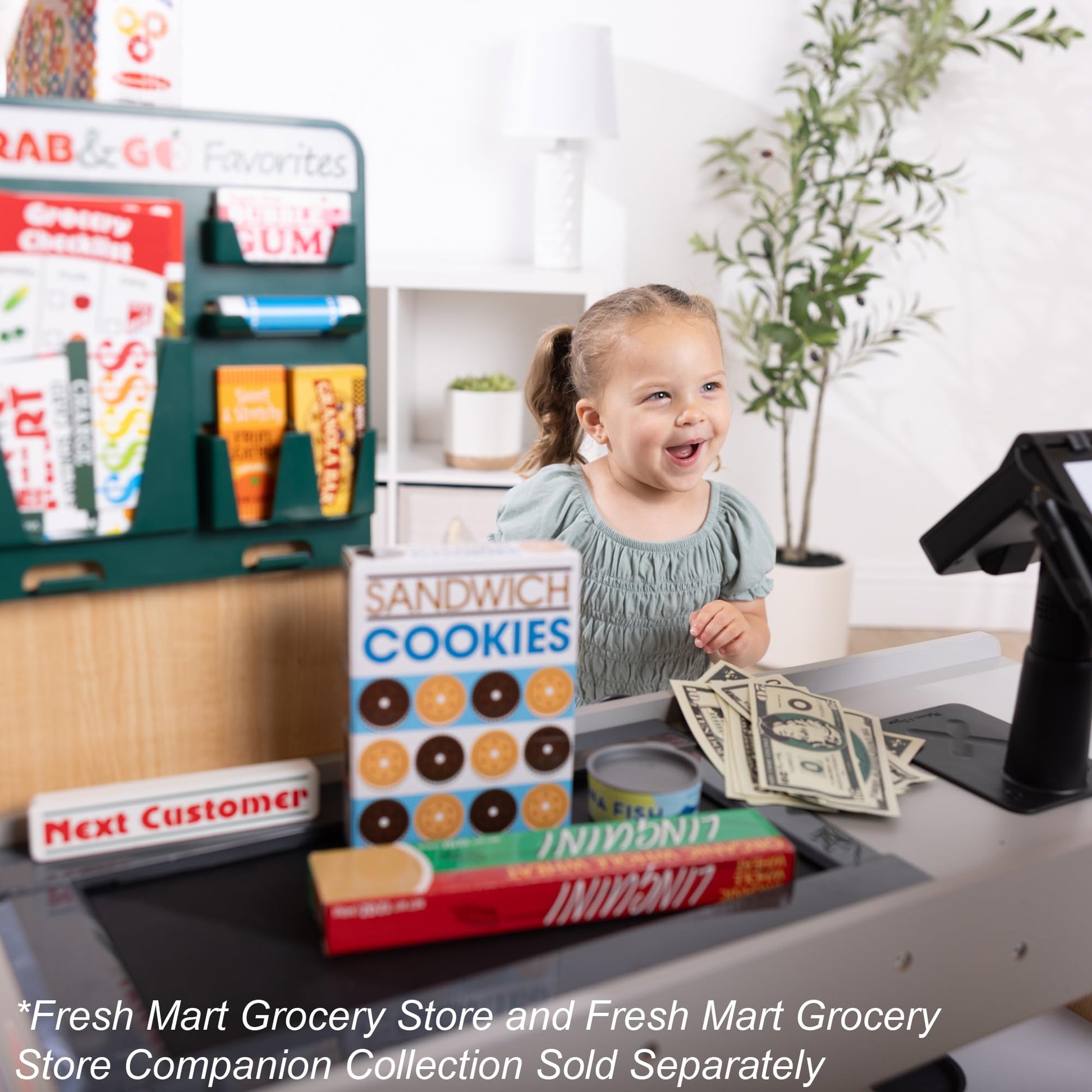 Melissa & Doug Fresh Mart Grocery Store Companion Pretend Play Food Set Melissa & Doug