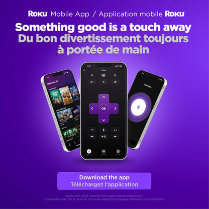 Roku Streaming Stick 4K 2022 (Official Manufacturer Product) | Streaming Device 4K/HDR/Dolby Vision with Voice Remote with TV Controls and Long-Range Wi-Fi 🍁 All In One Marketplace Canada