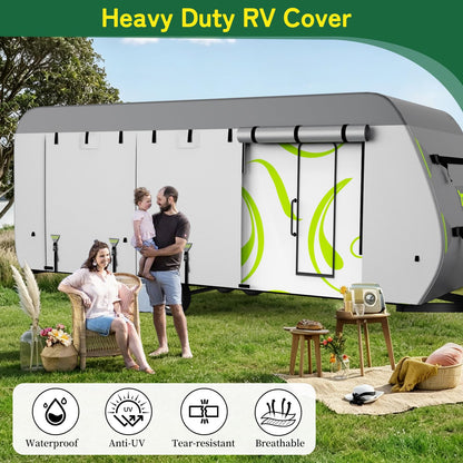 Yelmzir Travel Trailer RV Cover 24-27 ft, Rip-Stop Motorhome Camper Covers 🍁 All In One Marketplace Canada