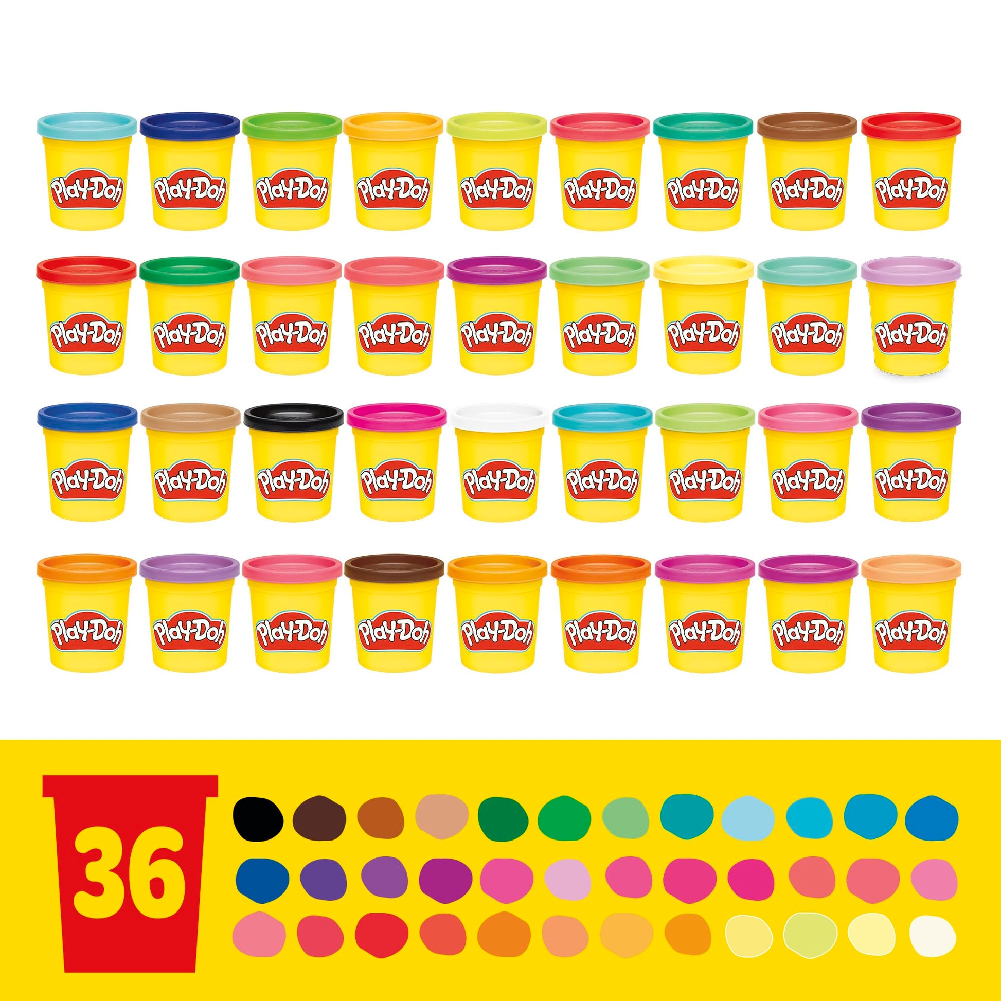 Play Doh Mega Pack (36 Cans) Play-Doh