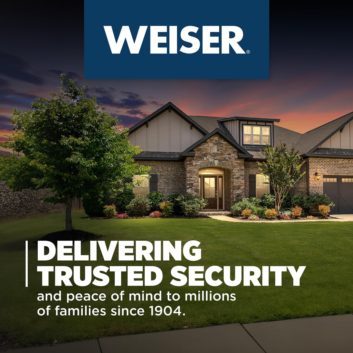 Weiser Safelock Matte Black Round Deadbolt Lock, ANSI/BHMA Grade 3 Certified Front Door Lock, Exterior Door Lock with Key, Traditional Door Locks for Entry Door 🍁 All In One Marketplace Canada