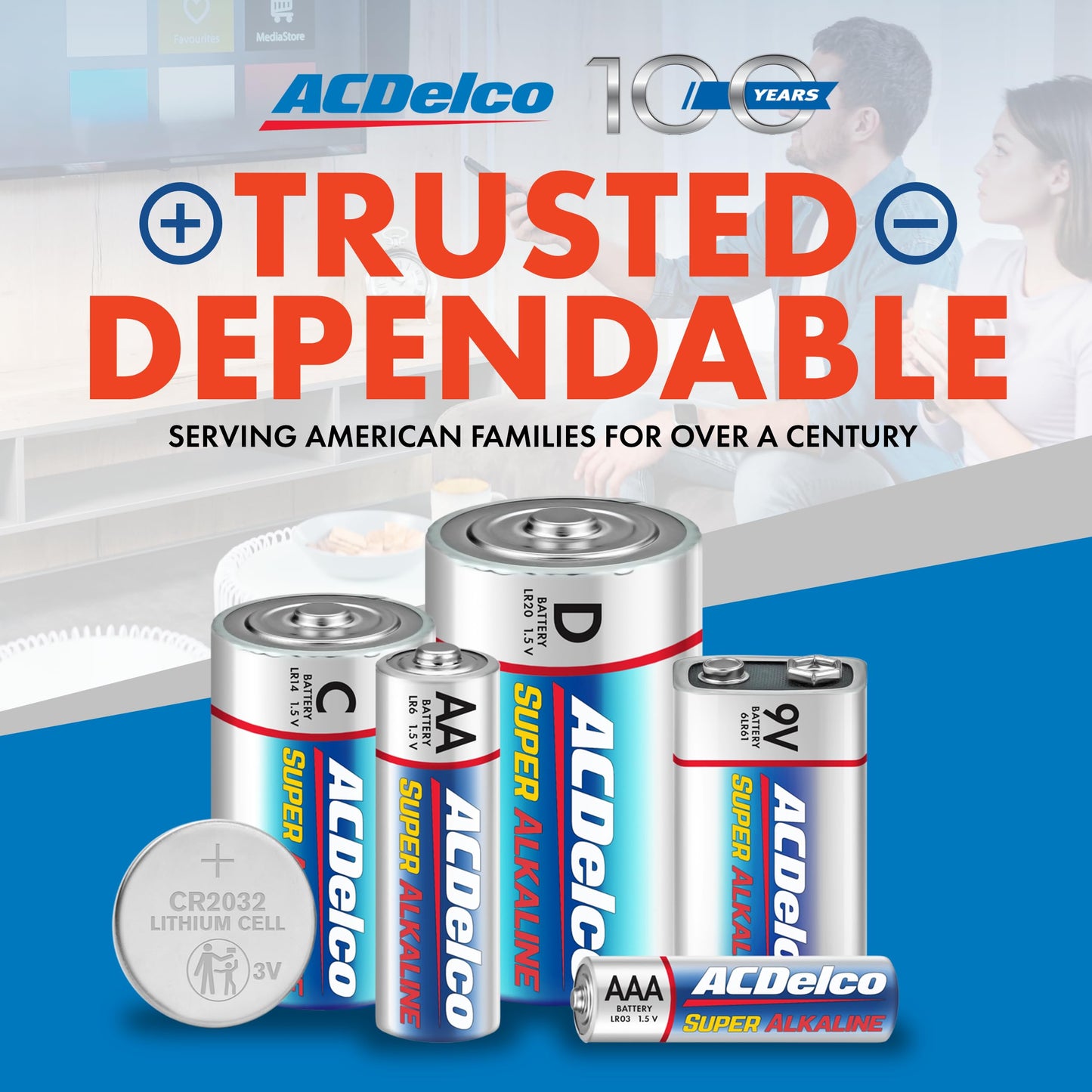 ACDelco 48-Count Triple AAA Batteries, Maximum Power Super Alkaline Battery for Home and Office, 10-Year Shelf Life, Reclosable Packaging Powermax