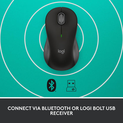 Logitech Signature M550 Wireless Mouse Small to Medium Sized Hands - Black