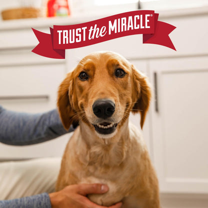 Nature's Miracle Urine Destroyer Plus For Dogs With Flip & Go Sprayer, 64 Ounces, Enzymatic Formula For Dogs Powers Out Tough Dog Urine Messes And Yellow, Sticky Residue Nature's Miracle