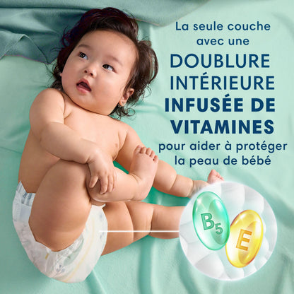 Pampers Pure Baby Diapers, Size 3, Up to 100% Leakproof, Premium Hypoallergenic Soft Diapers, 1 Pack (Count of 66) 🍁 All In One Marketplace Canada