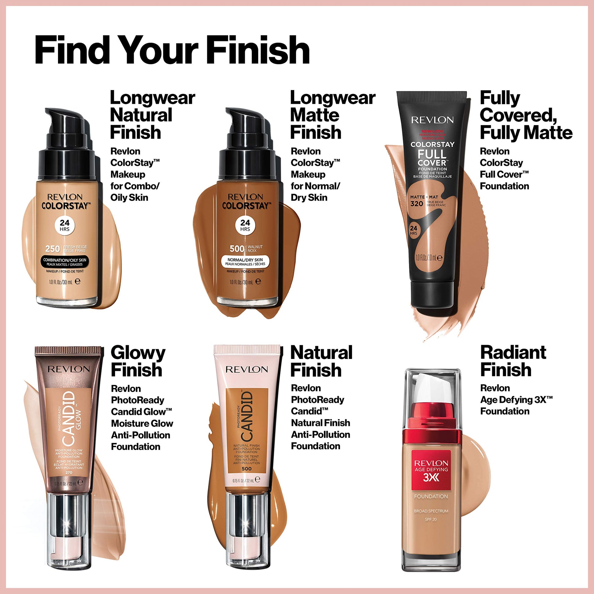 Revlon ColorStay Full Cover Longwear Matte Foundation, Heat & Sweat Resistant Lightweight Face Makeup, Buff (150), 1.0 oz/ 30ml REVLON