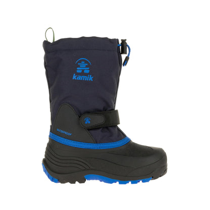Kamik Kid's WATERBUG5 Boots, Navy/Blue, 5 M US Big Kid